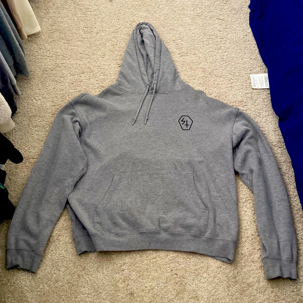 Sketchy Tank Views From Inside Hoodie